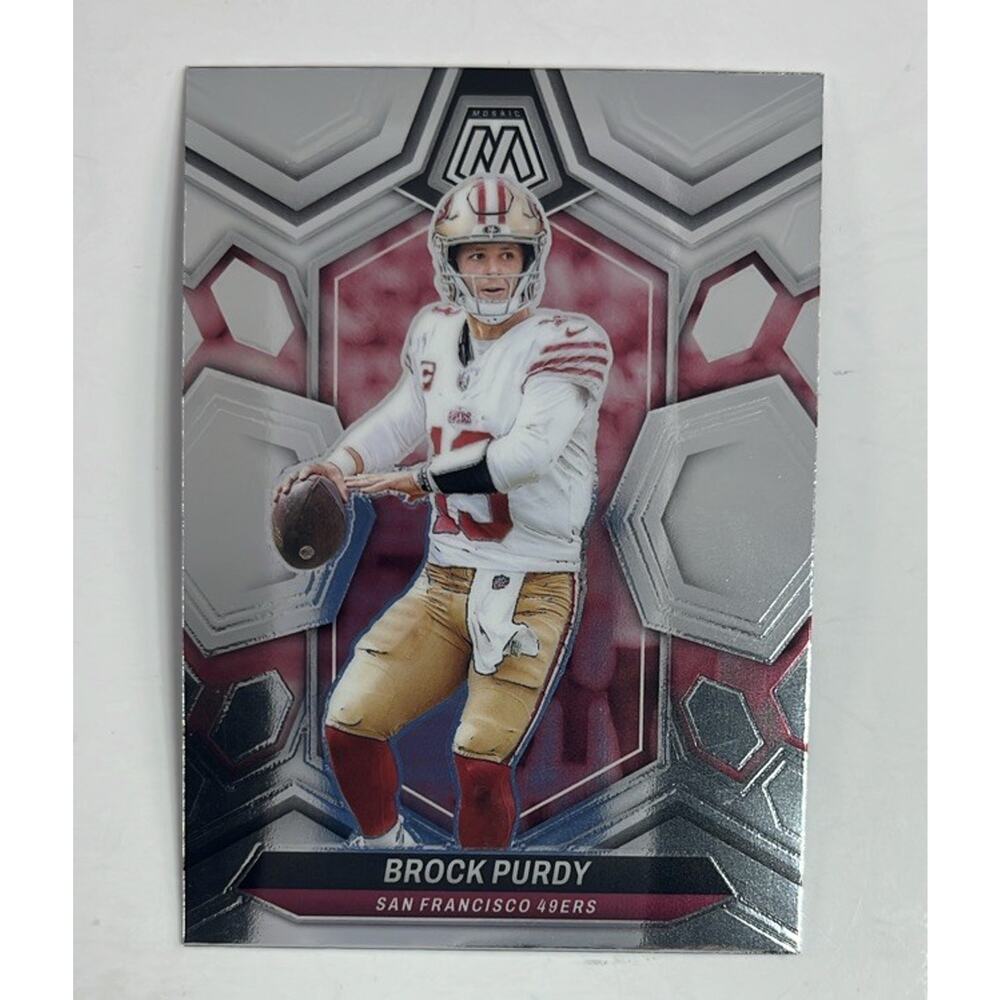 2024 Panini Mosaic Brock Purdy 49ers #190 NFL Football Trading Card